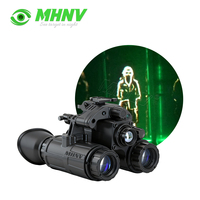 Jumelles thermiques de vision nocturne Fusion Gen2+/Gen3 avec tube intensificateur d'image 640x512 IP67, montées sur casque
