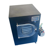 Kleine 4-6kg capaciteit mini-vriesdroogmachine, op maat gemaakte apparatuur voor het lyofiliseren van zelfgemaakte voedsel-, fruit- en groenteschijfjes