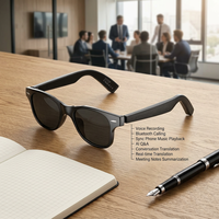 Gafas Inteligentes con Lentes Polarizadas, Audio Táctil, Música, Gafas de Sol Inteligentes con IA, con Chatgpt y Respuesta de Llamadas