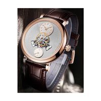 Montres automatiques en acier de petite taille, de seconde main, de type volant d'inertie, conçues et fabriquées en usine pour les marques privées des clients