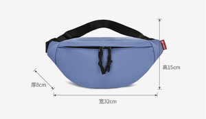 Riñonera deportiva OEM ODM de fábrica al por mayor de color amarillo medio, riñonera con estampado personalizado para mujer - Product Image 2