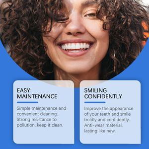 Oralhoe Kunstgebit Gemodificeerde Beugels Tanden Schoonheid Cover Verbeteren Glimlach Whitening Comfortabel Materiaal Voor Thuisgebruik - Product Image 2