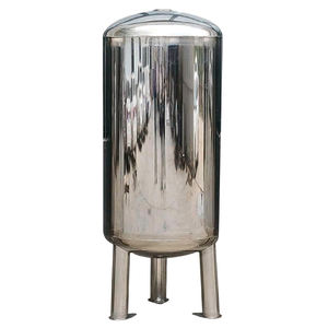 Factory Price Stainless Steel SS304 SS316L SS201 20inch Diameter 8 <strong>Bar</strong> Pressure Vessel for Manganese Sand Filter - Product Image 1