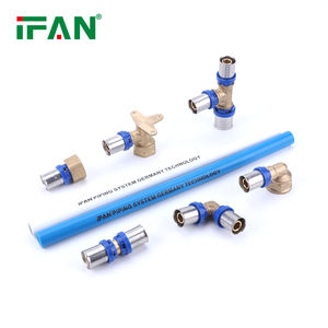 IFAN Usine Raccords de Tuyauterie PEX AL PEX <span class=keywords><strong>Multicouche</strong></span> Tubo Multicapa Raccord <span class=keywords><strong>Multicouche</strong></span> Pressfitting U <span class=keywords><strong>TH</strong></span> Laiton Raccords à Sertir PEX - Product Image 3