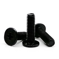 Kit d'assortiment de vis à tête plate fine Phillips M1.2, M1.4, M1.6, M2, M3, mini, micro, petites, pour ordinateurs portables, téléphones, lunettes