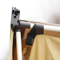 Auvent de voiture Awnlux, pare-soleil extérieur, ouverture automatique rapide, aluminium, Oxford, imperméable aux UV, auvent latéral, tente de camping imperméable à la pluie