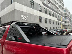 Cubierta de Caja de Camioneta Retráctil Rígida con Cierre de Aleación de Aluminio Personalizada, Cubierta Enrollable para <span class=keywords><strong>Toyota</strong></span> Hilux 2020 2019 - Product Image 2