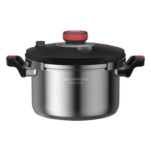 Olla a presión MacaIIroos de acero inoxidable 304 sin revestimiento a prueba de explosiones para todo tipo de estufas - Product Image 3