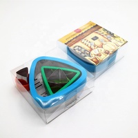 Emporte-pièces en métal en forme de triangle, étoile, mini emporte-pièces pour biscuits, emporte-pièces pour légumes et fruits pour enfants