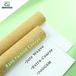 Extra-Grof <span class=keywords><strong>Jute</strong></span> Weave Blanco Handgeschilderd Canvas Met Frame 700gsm Geschilderd Canvas Stof Voor Kunst Met De Hand Schilderen - Product Image 1