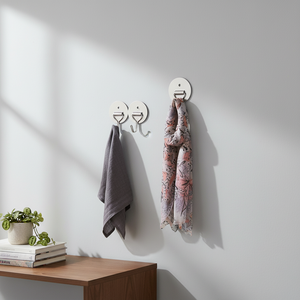 Set di Ganci Adesivi da Parete in Acciaio Inox Moderno Peiyong Modello 12827 Gancio Autoadesivo per Organizzazione Domestica per Soggiorno - Product Image 3