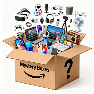 Caja Misteriosa de Electrónicos, Smartphone, Tablet, Bluetooth, Sorpresa de Desempaquetado, <span class=keywords><strong>Gadgets</strong></span> Tecnológicos Aleatorios, Nueva Caja Misteriosa de <span class=keywords><strong>Amazon</strong></span> 2025 - Product Image 1