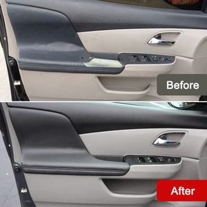 Funda para Reposabrazos de Honda Odyssey, Panel de Puerta Delantera de Cuero Artificial, 2011-2017, Especificaciones para EE. UU., Ajuste Adhesivo - Product Image 4