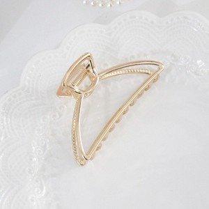 Clips de garra de pelo de metal grandes Abrazaderas de mandíbula de pelo geométricas huecas para mujeres, niñas y mujeres - Product Image 6