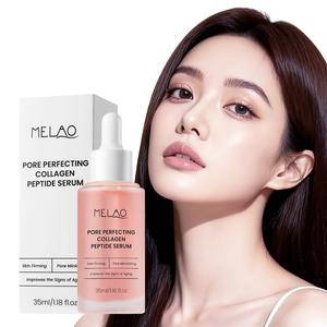 Siero OEM al Bakuchiol e Peptidi di Collagene per la Cura dei Pori, Rassodante Viso, Illuminante, Volumizzante, Siero al Collagene Rosa - Product Image 1