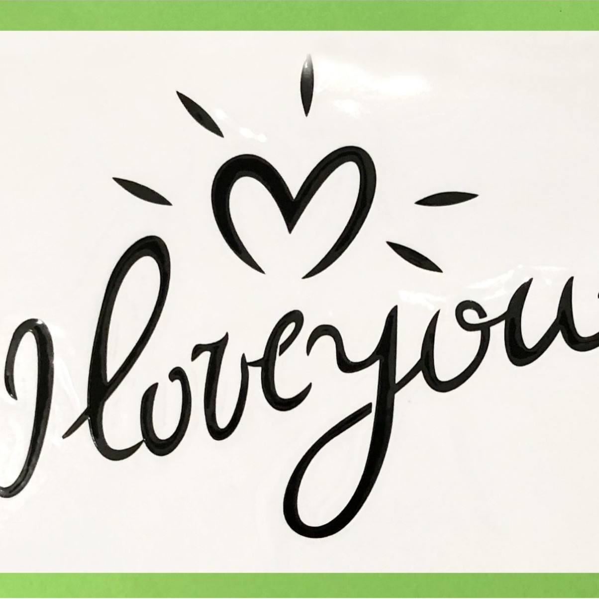 เล็กฉันรักคุณ (สีดำ)