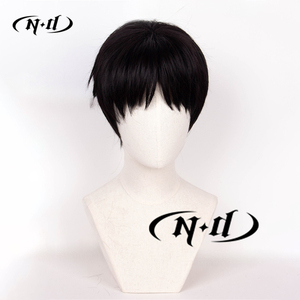 Peluca de Anime ND <span class=keywords><strong>Shinji</strong></span> <span class=keywords><strong>Ikari</strong></span>, Tamaño Promedio, Malla Rosa, Resistente al Calor, 130% de Densidad - Product Image 4