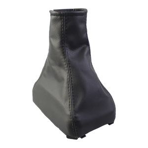 Opel Astra F Gear <b>Shift</b> Cover Black Leather Manual Transmission Dust Cover Individual Fitment - Product Image 3