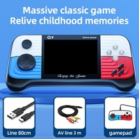 Console de jeu G9, lecteur de jeux vidéo, console de jeu portable de poche, console de jeu portable, console de jeu rétro