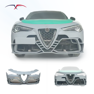 <span class=keywords><strong>Paraurti</strong></span> <span class=keywords><strong>Anteriore</strong></span> in Fibra di Carbonio per <span class=keywords><strong>Alfa</strong></span> <span class=keywords><strong>Romeo</strong></span> Stelvio 2017-2025 | Accessori per Modifica e Decorazione Esterni Auto - Product Image 1
