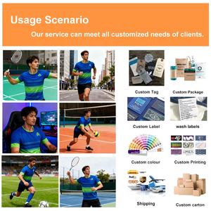 <span class=keywords><strong>T</strong></span>シャツ印刷用OEMカスタム100% ポリエステルクイックドライオーバーサイズユニセックスランニングシャツ昇華カスタムオーバープリント - Product Image 2