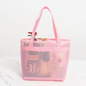<b>Large</b> Travel <b>Bag</b> Organization Storage <b>Bag</b> Reusable Eco Clothing Portable Outdoor <b>Beach</b> Mesh Pouch Bathroom Wash <b>Bag</b> - Product Image 5