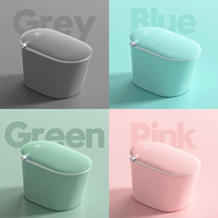 Nouvel arrivage de toilettes intelligentes multicolores au design moderne Salle de bains en céramique Toilettes automatiques Toilettes intelligentes Commode pour la maison