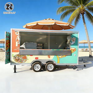 Remolque <span class=keywords><strong>de</strong></span> Comida Cuadrado con Certificación DOT VIN CE, Cocina Móvil Totalmente Equipada, Carrito para Hot Dogs, <span class=keywords><strong>Hamburguesas</strong></span> y Café para EE. UU. y Europa - Product Image 3