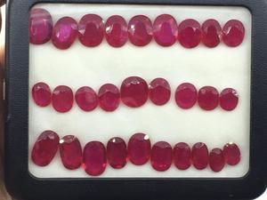 Chất Lượng Cao Tự Nhiên 3-10 Carat Hình Bầu Dục Cắt Mozambique <span class=keywords><strong>Ruby</strong></span> Nước Nóng Màu Đỏ Hồng Lỏng Đá Quý Cho Chiếc Nhẫn & Mặt Dây Chuyền Làm - Product Image 3