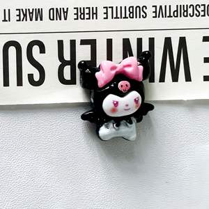 Bonitos accesorios de resina de dibujos animados, horquilla hecha a mano DIY ecológica y decoraciones de funda de teléfono para Navidad - Product Image 6