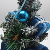 Vente en gros 20cm Mini guirlande artificielle Arbre de Noël Décoration de porte Guirlande suspendue Décorations de vacances Vente en gros Artificielle