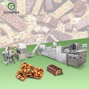 Extrusora de Proteína Semiautomática, Máquina Automática para Cortar Chocolate, Cereales, Moldear y Prensar Barras Energéticas - Product Image 1