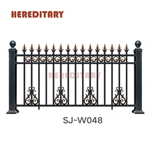 Decorative Garden <strong>Metal</strong> Fencing Wall <strong>Spike</strong> <strong>Fence</strong> Post Aluminum Alloy Garden <strong>Fence</strong> - Product Image 5