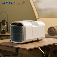 Climatiseur mobile extérieur à refroidissement unique de 8-10m², 4500 BTU, 110V 220V 12V 24V, climatiseur portable pour tente, camping et voyages