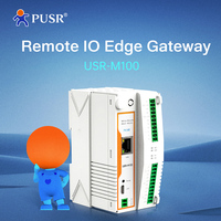 FEICHAO USR-M100 Romete IO Edge Gateway cryptage SSL/TLS en TCP HTTP Client MQTTS Support Modbus RTU to TCP Json
