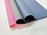 Cuir en mousse PVC CK à bonne résilience, toucher doux, poids lourd, surface lisse, imperméable, coupe-vent, adapté aux bagages