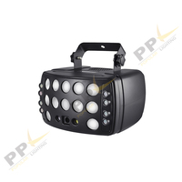 DJ Light Disco Light 4-en-1 RGBW Multi-effet Laser Rain Stage Lighting Derby laser Strobe