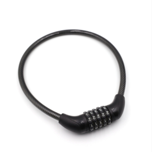 Serrure <span class=keywords><strong>de</strong></span> câble en acier à 5 chiffres <span class=keywords><strong>de</strong></span> couleur personnalisée portable avec câble en acier flexible Housse <span class=keywords><strong>de</strong></span> <span class=keywords><strong>protection</strong></span> ABS <span class=keywords><strong>pour</strong></span> moto E-Bike - Product Image 1