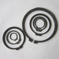 Precision DIN 471 60mm X 2.0mm Spring Steel Black External Retaining Ring for Motors or Bearings