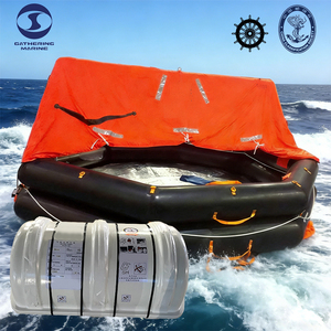 Balsa Salvavidas Inflable Estándar SOLAS para 6-35 Personas, para Uso Marino, Incluye Certificado IACS - Product Image 3