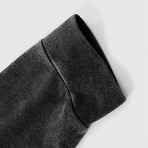 Sweat à capuche unisexe personnalisé 100 % coton épais coupe oversize, style vintage délavé à l'acide, en molleton bouclette effet soleil délavé et vieilli pour homme - Product Image 3