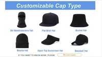 Chapeau Bob de Pêcheur Personnalisé de Haute Qualité avec Broderie et Impression, Couleur Unie, pour Adulte
