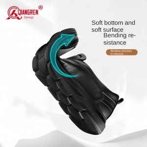 Zapatos Deportivos Impermeables para Hombre Hongyan, Zapatos para Caminar Transpirables con Suela Gruesa y a la Moda - Product Image 4