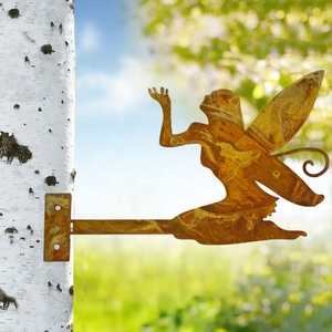 Adornos de jardín de pingüinos, Ornaments Garden Down, Caterpillar Girl, Wolf, Modern Edge Dance, Artículos de pingüinos enanos, Artículos con acabado oxidado, Eagle Seal B - Product Image 1