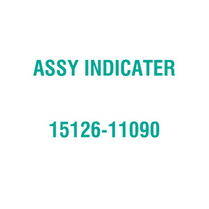 Indicador Assy 15126-11090 1512611090 para Piezas de Motor Kubota - Product Image 1
