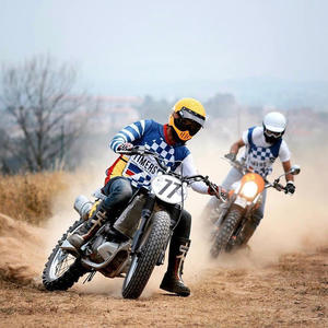 Casco de Motocicleta Retro Unisex Integral de Fibra de Vidrio para Hombre, Todas las Estaciones, Nuevo - Product Image 4