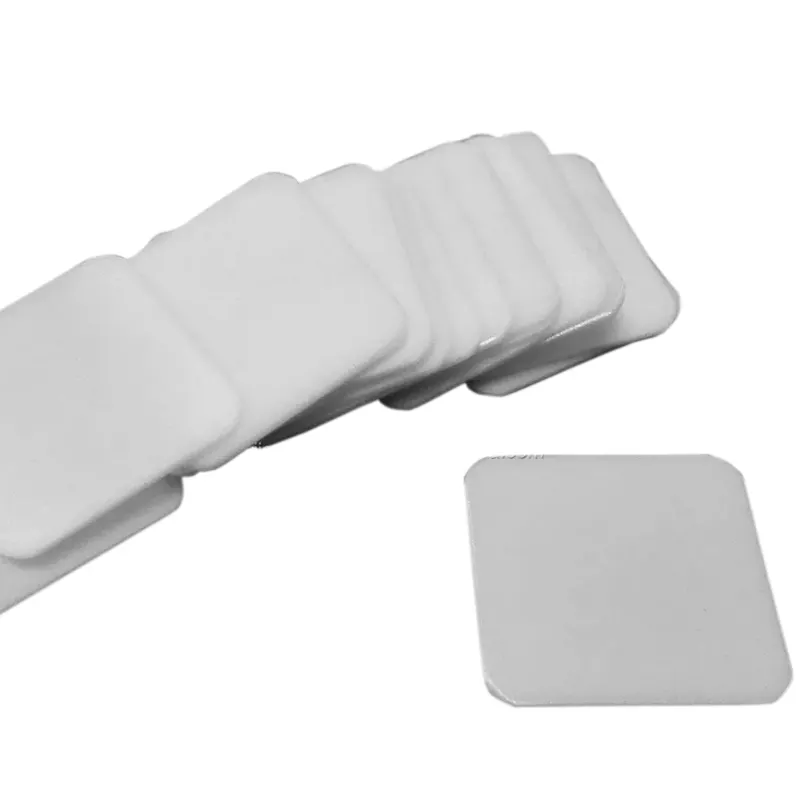 Quadrato bianco sottile zirconia di ceramica substrato ZrO2 wafer di ceramica