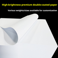 Papier Offset Blanc de Qualité Supérieure Personnalisé 100g 120g 150g A4 A3 Épais pour Impression, Dessin et Élaboration de Documents