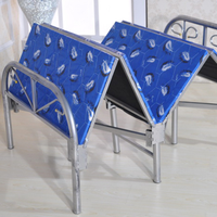 Lit de camp pliant simple moderne Nouveau design Canapé-lit pliable en métal bon marché pour la maison, l'hôtel, l'école et les restaurants de style moderne