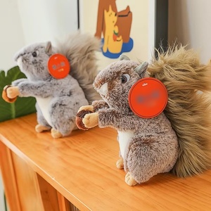 ตุ๊กตากระรอกน่ารัก ของตกแต่งบ้าน ของขวัญเทศกาล ขายส่งได้ - Product Image 4